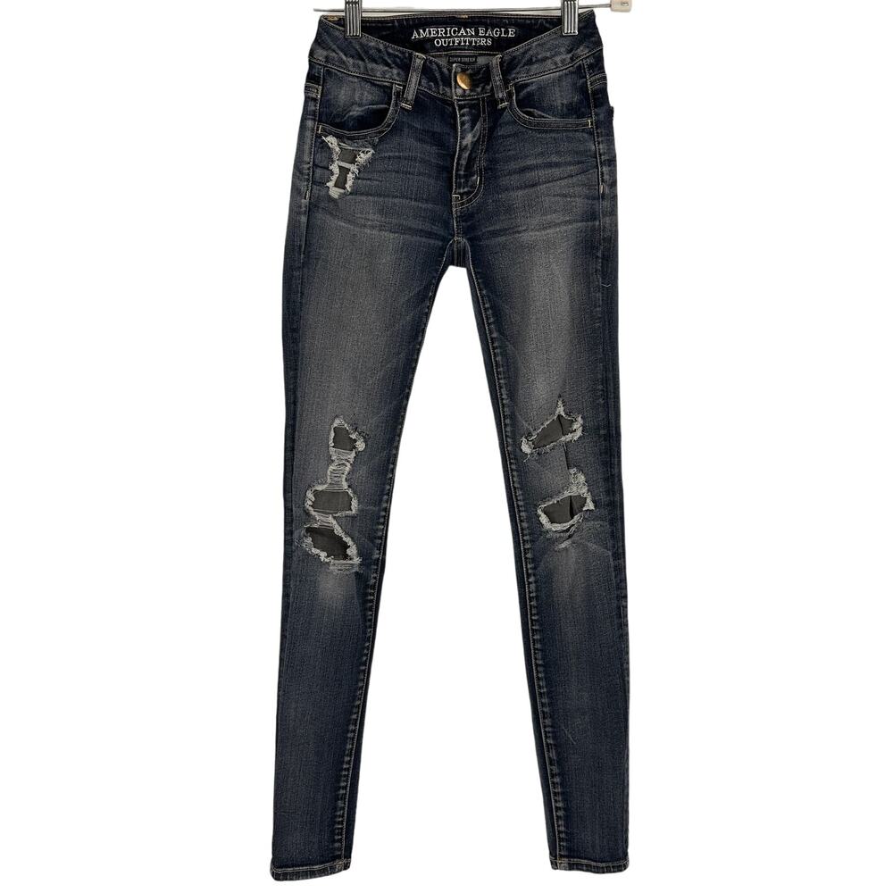 American Eagle Outfitters Super Stretch Jegging Jeans Size 00